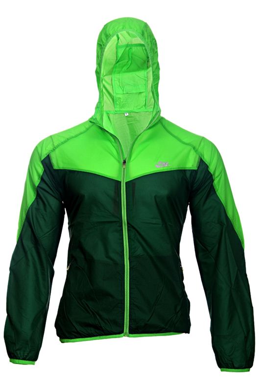 Nike Windcheater Men-Neon and Pine Green