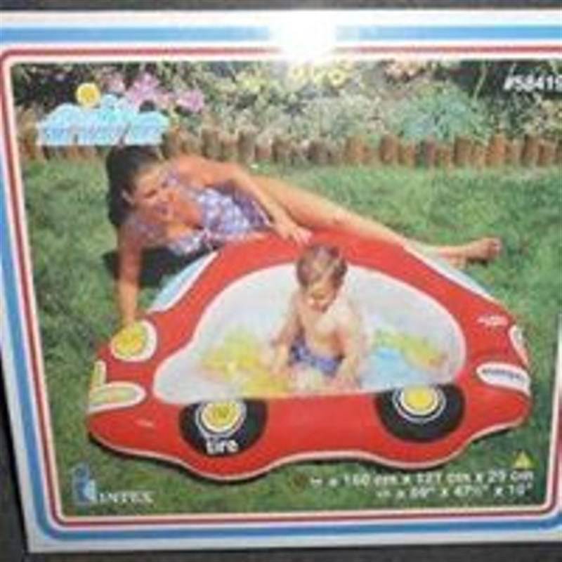 intex-kiddle car pool shelf box