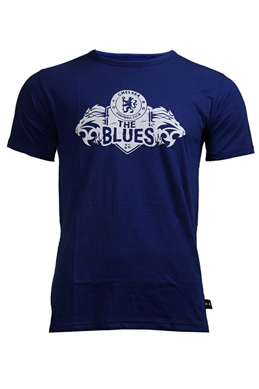 Chelsea Printed T-Shirt - Royal Blue
