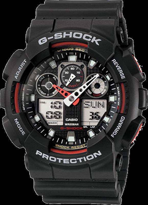 G-SHOCK Gents Watch- GA100-1A4