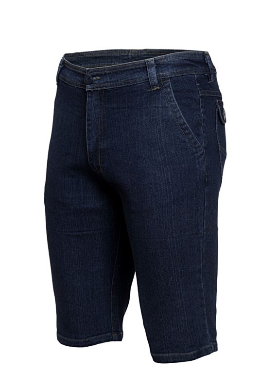 Jeans Half Pant : Blue