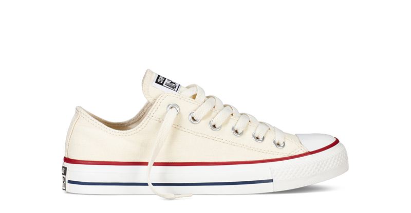Converse All Star Chuck Taylor Off-white Canvas Shoes- HI M9165