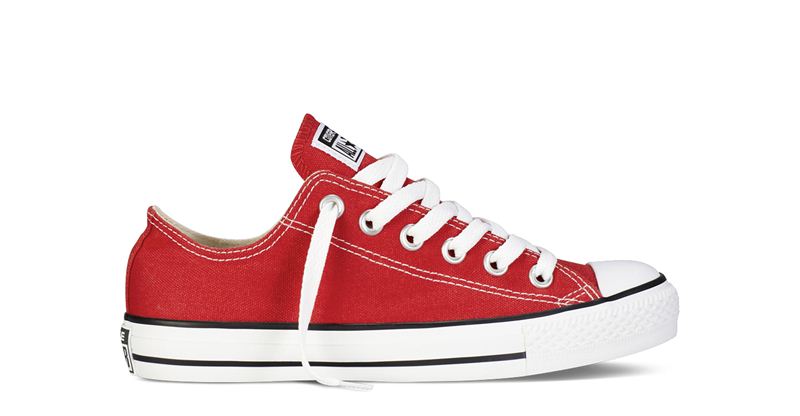 Converse All Star Chuck Taylor Red Canvas Shoes- OX M9696
