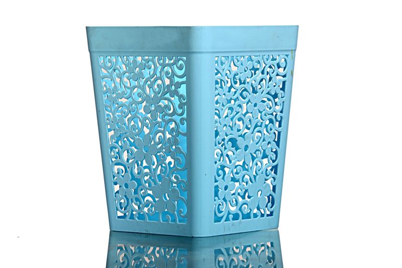 Dustbin with Air Vents (Sky Blue)