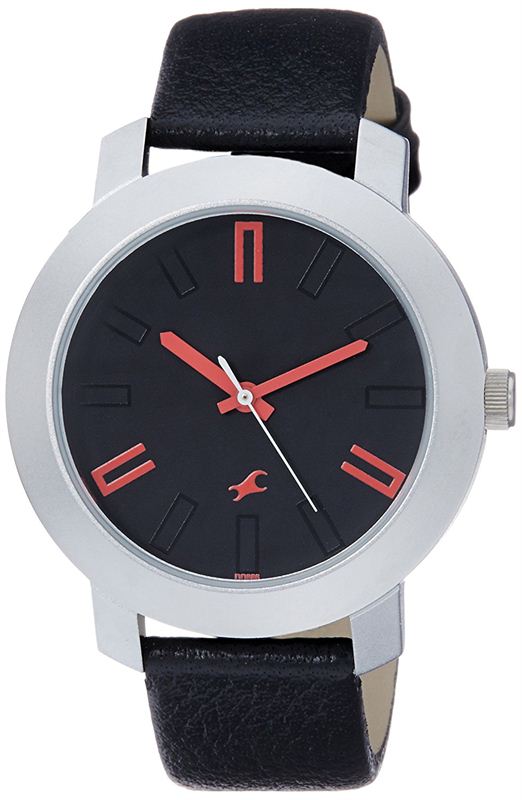 Fastrack Casual Analog Black Dial Men's Watch - 3120SL02
