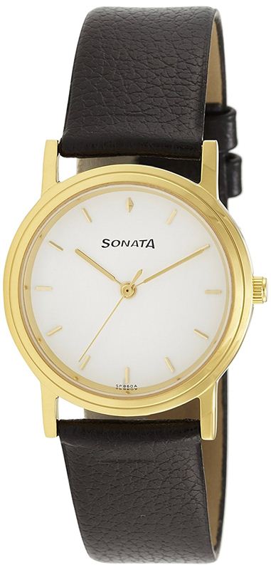 Sonata Classic Analog White Dial Men's Watch - ND1141YL02