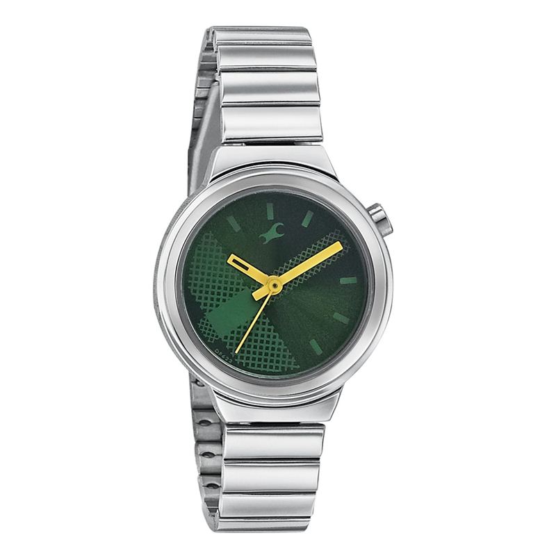 Fastrack Analog Green Dial Women's Watch-6149SM02