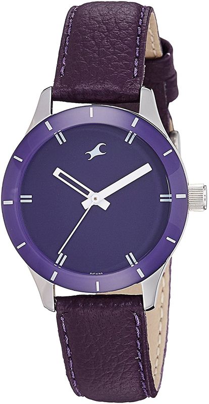 Fastrack Analog Purple Dial Women's Watch-6078SL05