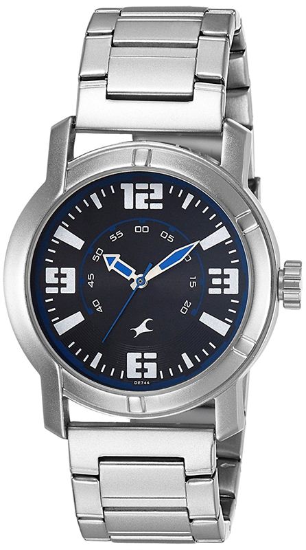 Fastrack Analog Silver Dial Men's Watch - 3021SM03