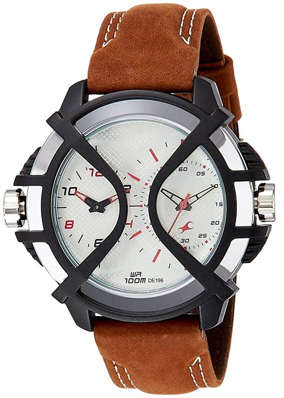 Fastrack Sport Analog Digital Time Silver Dial Men s Watch