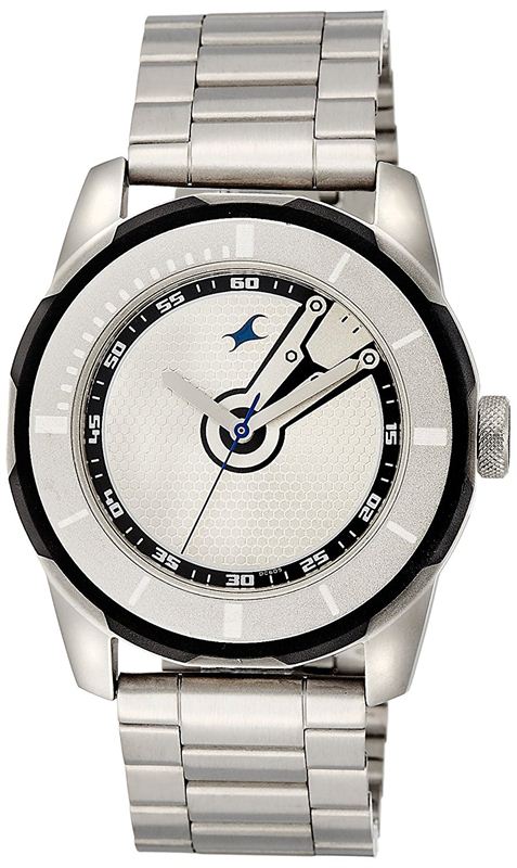 Fastrack Analog Silver Dial Men's Watch - 3099SM01