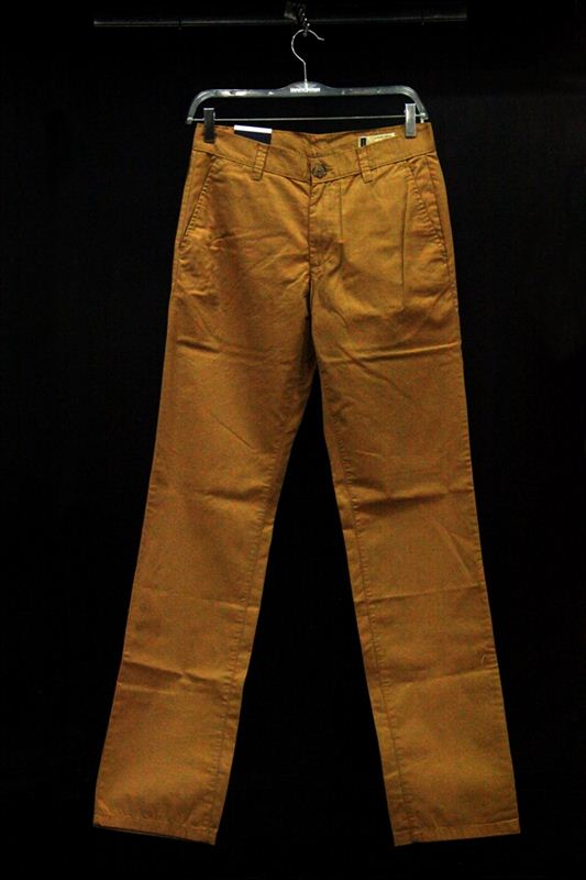 Peter England Cotton Pants (Honey Yellow) - ETE31703696