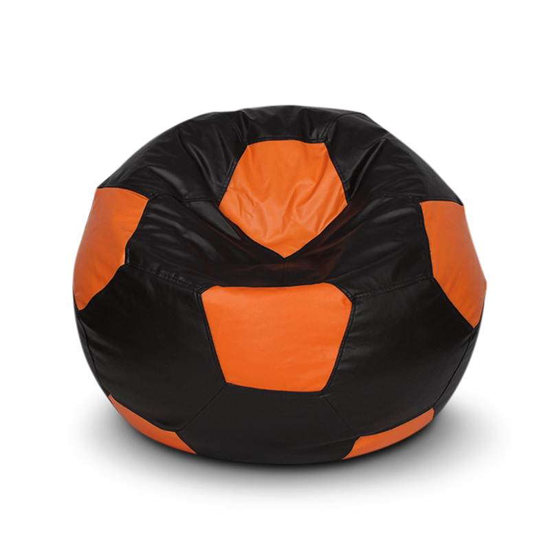 Football Bean Bag- Black and Brown