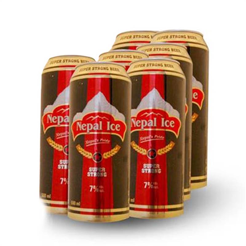 Nepal Ice Strong Can Beer (6x500 ml)