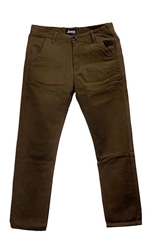 Soft Jeans for Men - Greenish Brown