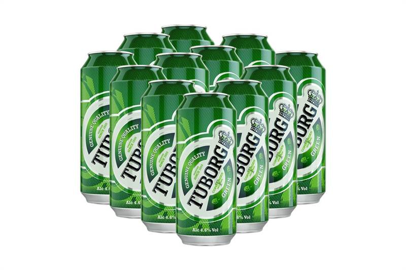 Tuborg Can Beer (12pcs)