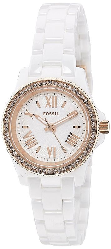 Fossil End-of-Season Cecile Sma Analog White Dial Women's Watch -CE1083