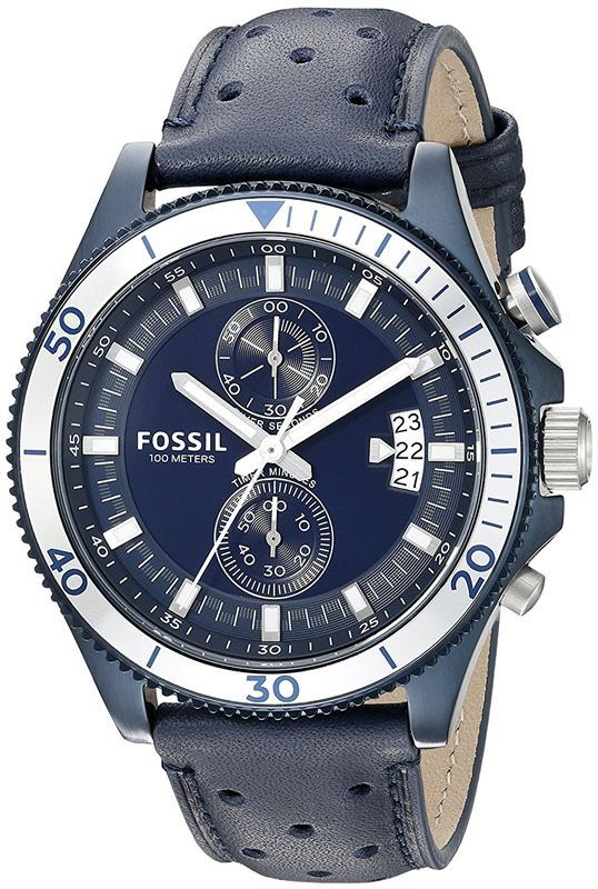 Fossil End-of-season Wakefield Analog Blue Dial Men's Watch - CH3012