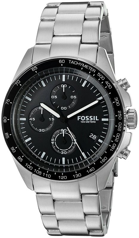 Fossil Chronograph Black Dial Men S Watch Ch3026 Send Gifts And