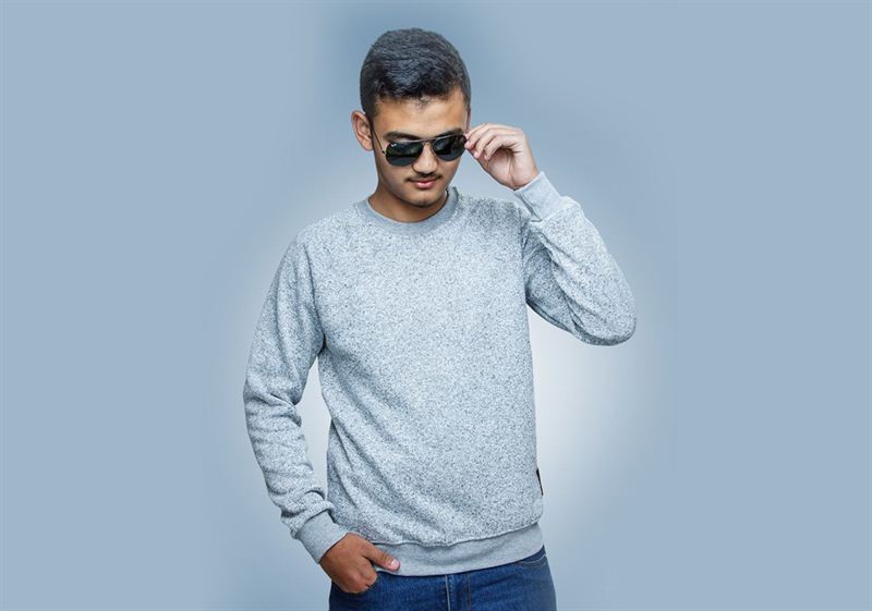 Light Gray Sweatshirt