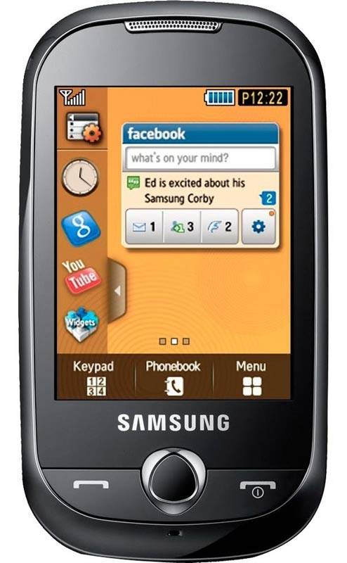 Samsung TFT Touch Screen Mobile (S3653 Corby)