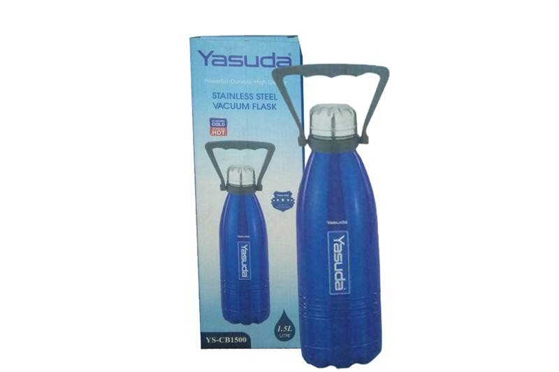 Yasuda Vacuum Flask (Cola Bottle) - 1000ml