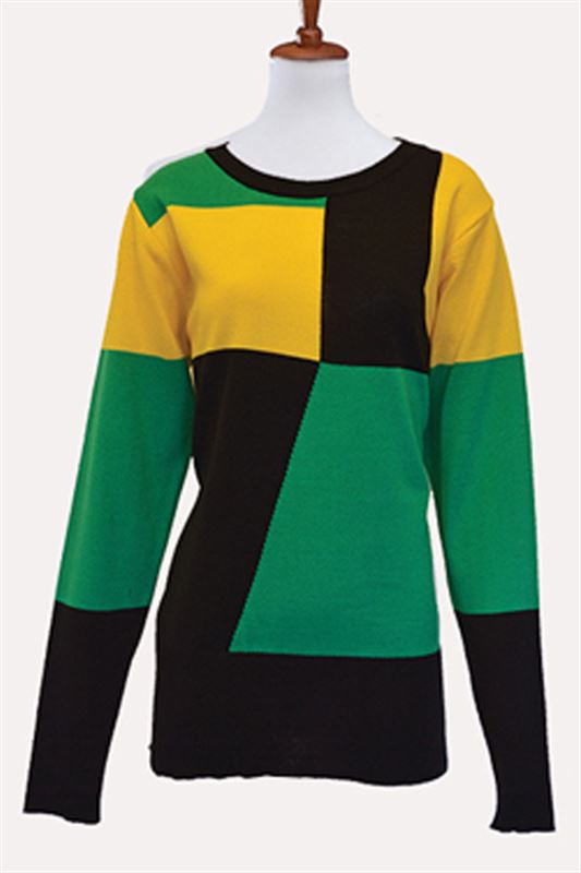 Roundneck Tricolor Sweater (LL-16-10A)
