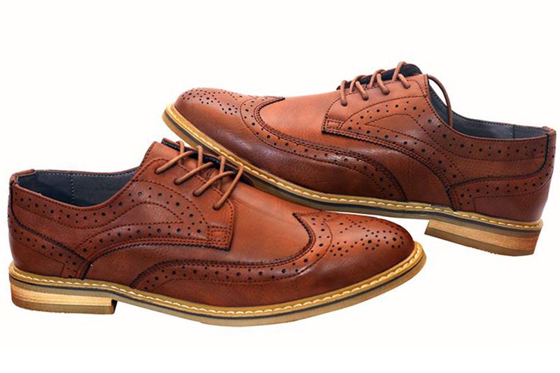Men's Brown Oxford Shoes (OX 001)