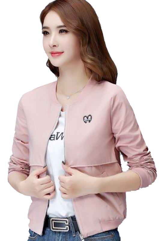 baby pink women's jacket