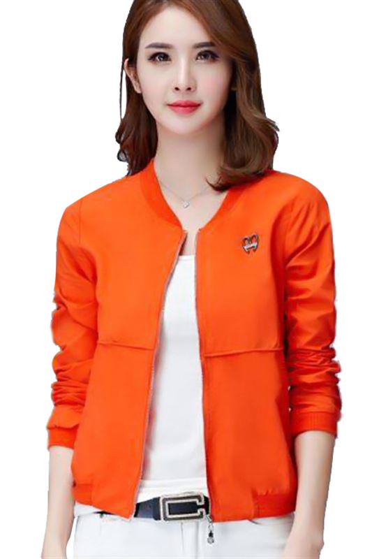 Women's Orange Jacket (WJ 003)