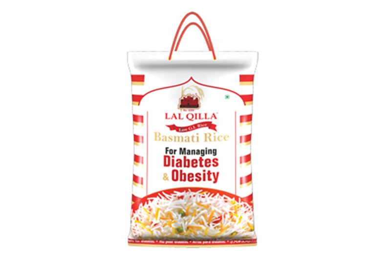 Lal Qilla Basmati Rice for Diabetes & Obesity 5kg