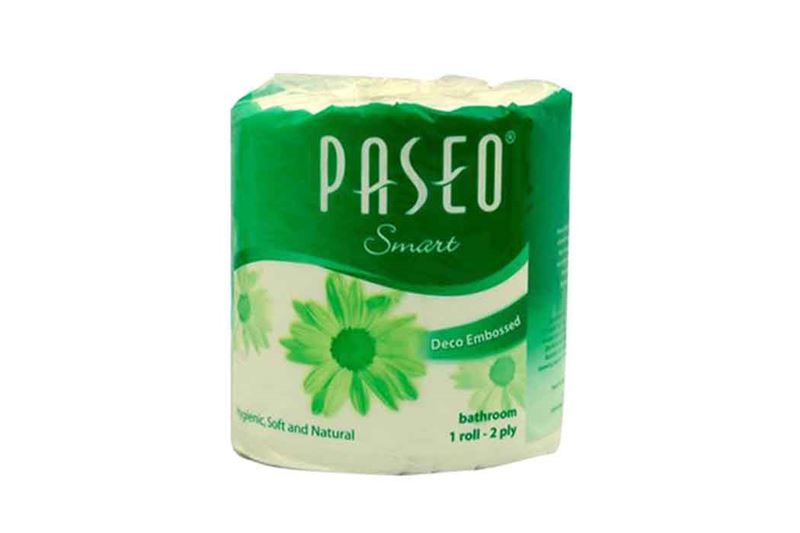 Paseo Smart Embossed Toilet Roll 2ply 1roll