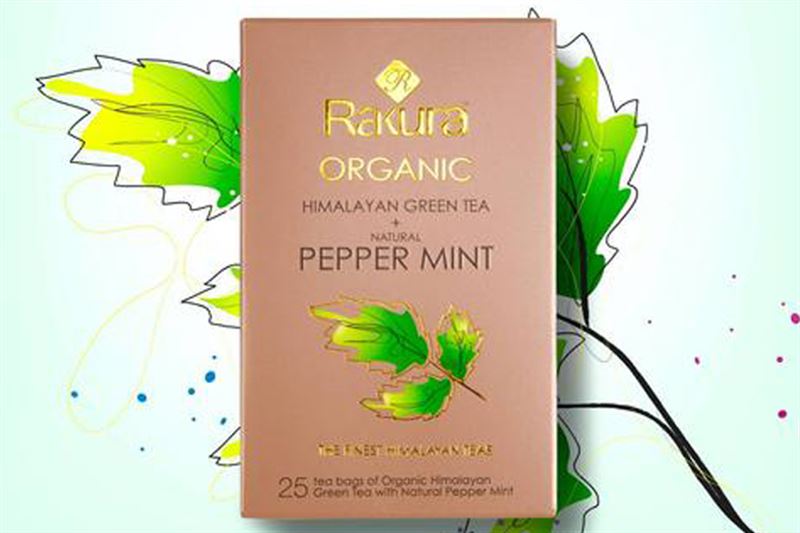 Rakura Organic Himalayan Gt Pepper Mint 25tea Bag