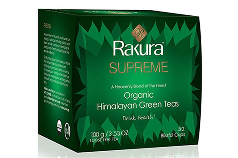 Rakura Supreme Organic Himalayan Green Teas 100g