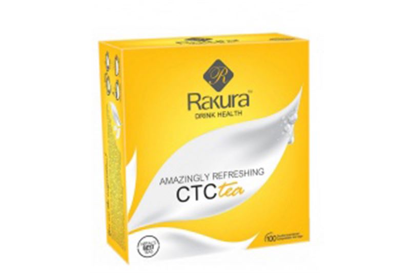 Rakura Amazingly Refreshing CTC Tea 100 Tea Bag