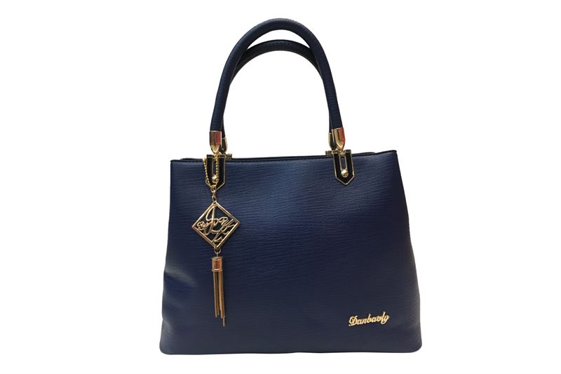 Casual Blue Handbag