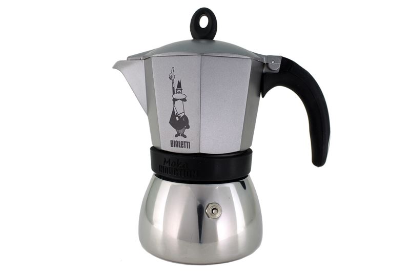 Bialetti Moka Induction Espresso Maker - 6 Cup