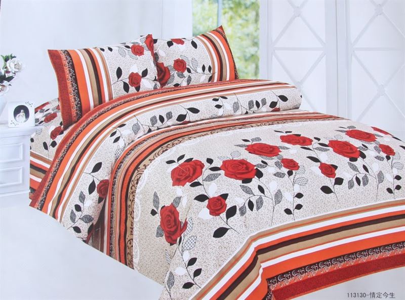 Cotton Mix Single Bedsheet with Pillow Case