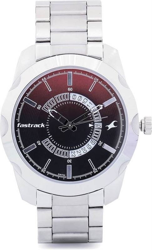 Fastrack Analog Black Dial Men's Watch-3123SM03