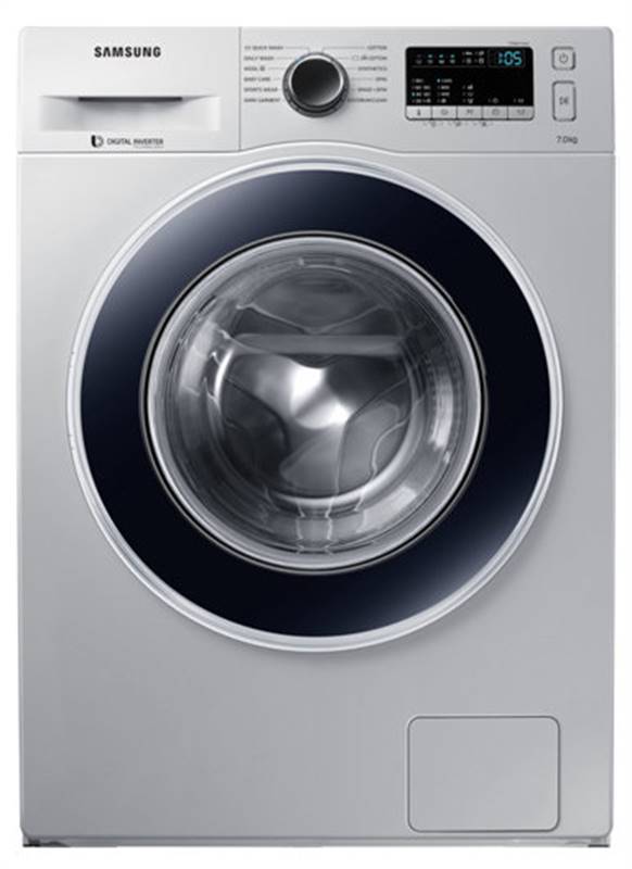 Samsung 7Kg Silver Washing Machine (WW70J463JS)