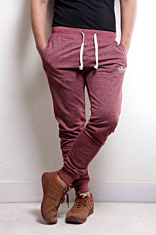 Mens Maroon Joggers Trousers - IS022