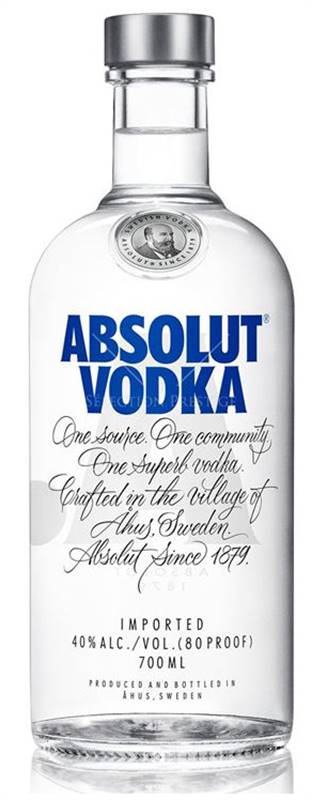 Absolut vodka (1L)
