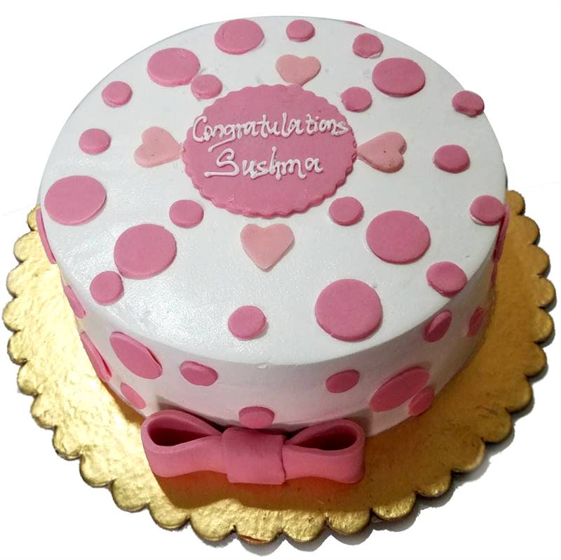 Congratulations Cake (1 Kg) from Chefs Bakery