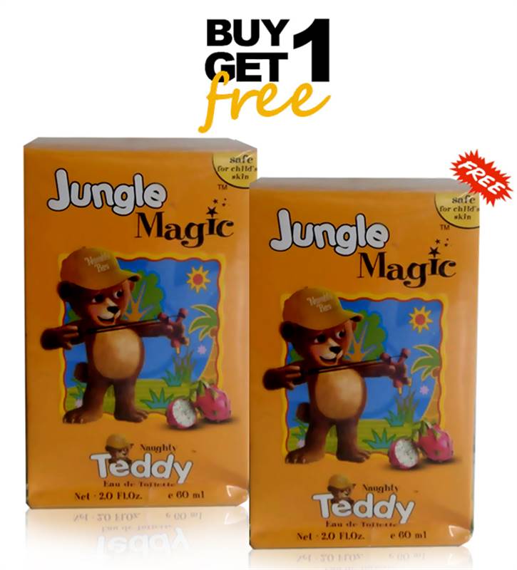Jungle Magic Naughty Teddy Fruity Perfume, 60ml