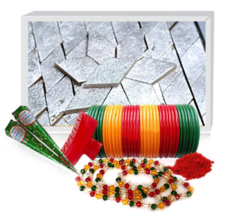 Shrawan Package with Potey Necklace