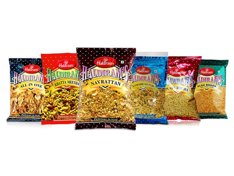 Haldiram Snacks Package