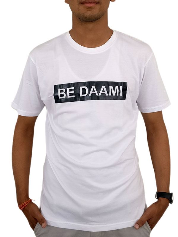 Be Daami White T-Shirt