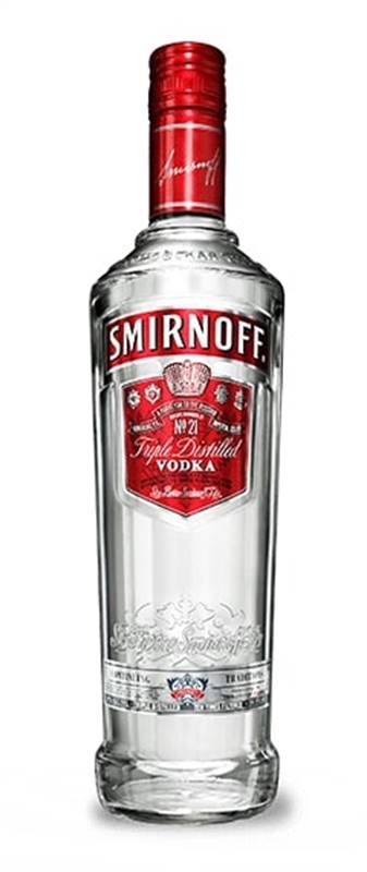 Smirnoff Triple Distilled Vodka (1L)