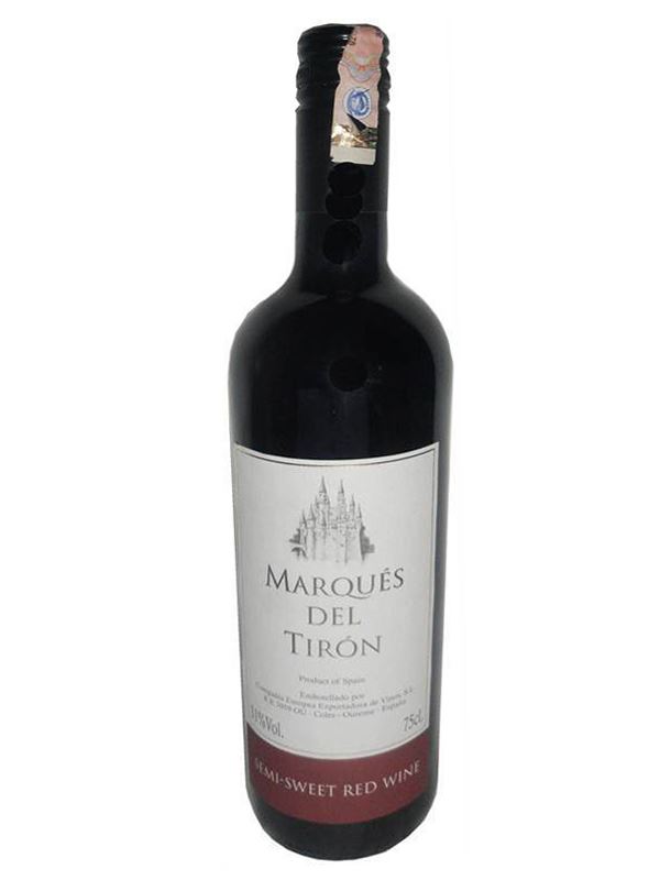 Marques Del Tiron Semi Sweet Red Wine (750ml)
