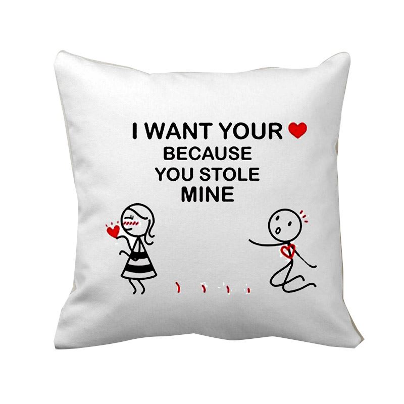 I want Your Heart Because You Stole Mine Couple Cushion (2)